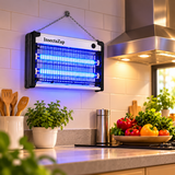 InsectaZap 30W UV Fly Killer Machine – Electric Bug Zapper, 80m² Coverage