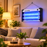 InsectaZap 30W UV Fly Killer Machine – Electric Bug Zapper, 80m² Coverage