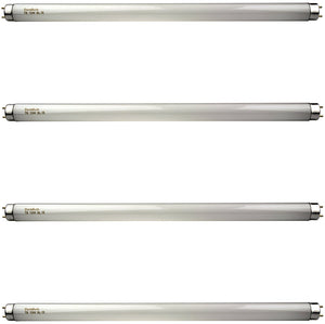 4 x 15W DuraBulb Fly Killer Bulbs - T8 15 Watt UV Tubes for 30W Fly Killers/Insect Zappers