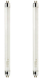 DuraBulb 2 x 6W Fly Killer Bulbs - Replacement Bulbs for 6W /12W Insect Zappers/Fly Killers - 9 Inch BL368 F6 T5 BL UV Tubes