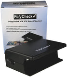 PolyCheck UV Money Checker with Easy-Change 4W Bulb - Detects Fake Polymer & Paper Bank Notes