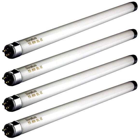 4 x DuraBulb 8 Watt T5 UV Bulbs for 8W / 16W Insect Zappers/Fly Killers - 12 Inch Tubes