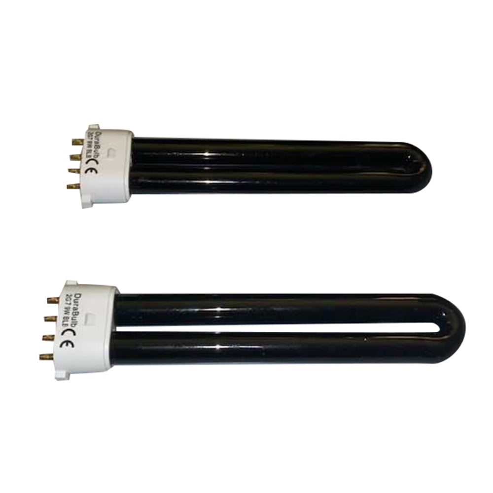 2 x DuraBulb® 9 Watt Long-Life Ultraviolet 4-Pin Tubes for 9W UV Note ...