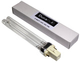 DuraBulb Twin Pack Replacement 9W UV (Ultra Violet) Bulb Lamp for Pond UVC Filters & Clarifiers